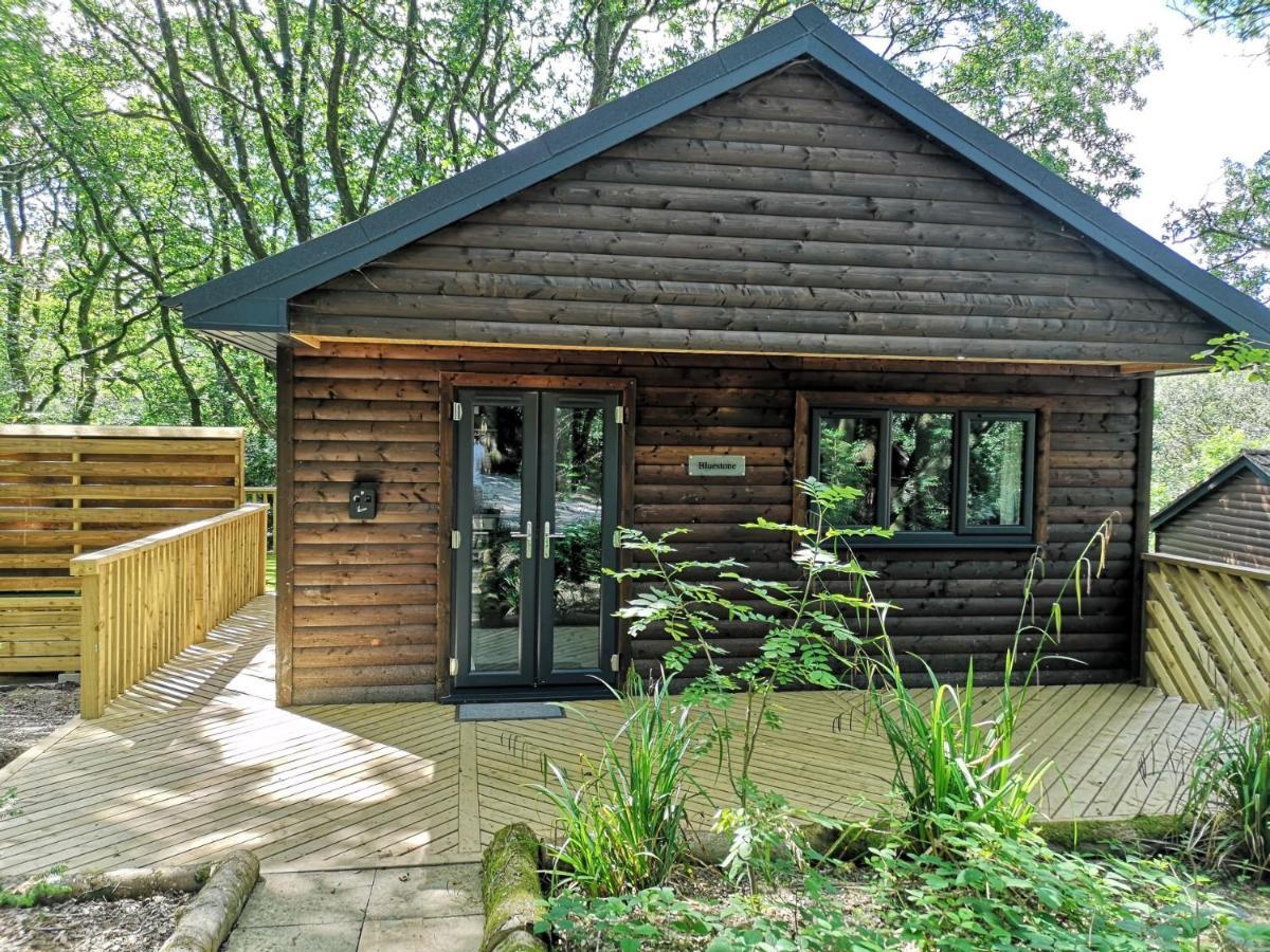 Bluestone-Hot Tub-Woodlandlodges-Pembrokeshire-Tenby Carmarthen Exterior foto